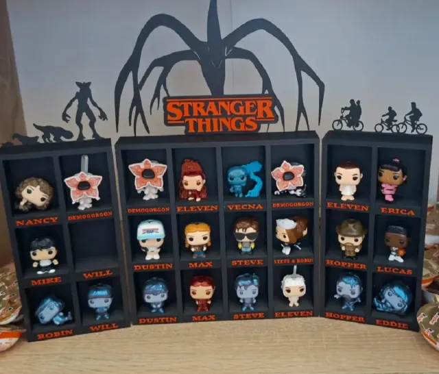 Expositor Funko Pop Stranger Things para juguetes