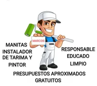 MANITAS INSTALADOR DE TARIMA Y PINTOR.