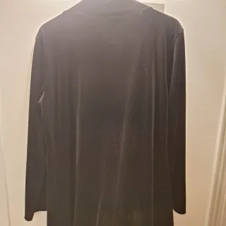 Levita Terciopelo Negro Talla S