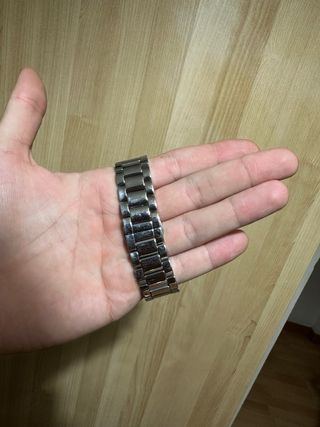 Reloj Emporio Armani Negro y Plateado