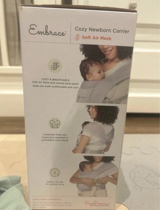 Mochila Portabebés Ergobaby Embrace Verde