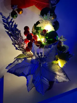 Decoración Navidad con Luz LED