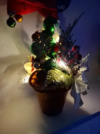 Decoración Navidad con Luz LED