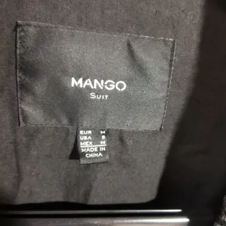 Chaqueta Mango Tweed Espiga Mujer