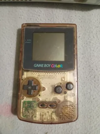 Nintendo Game Boy Color Naranja Transparente
