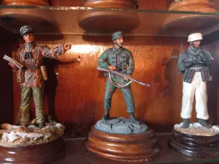 Lote Figuras Militares Coleccionismo