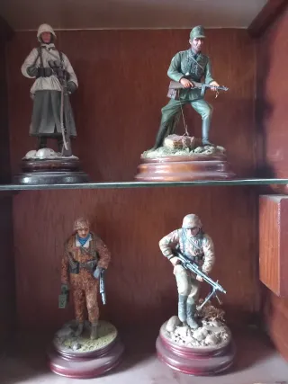 Lote Figuras Militares Coleccionismo