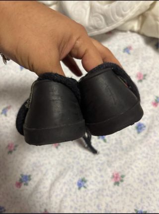 Alpargatas niña negras talla 29