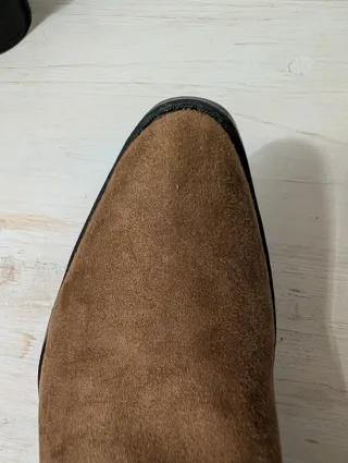 Botines serraje Lefties marrones talla 39