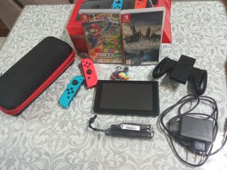 Nintendo Switch + Juegos y Accesorios