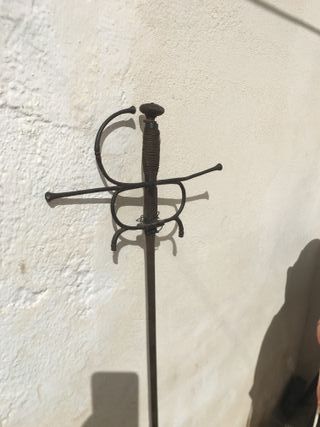 Espada auténtica del Siglo XVI