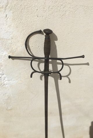 Espada auténtica del Siglo XVI