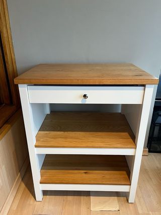 Isla de Cocina Ikea TORNVINKEN Madera y Metal