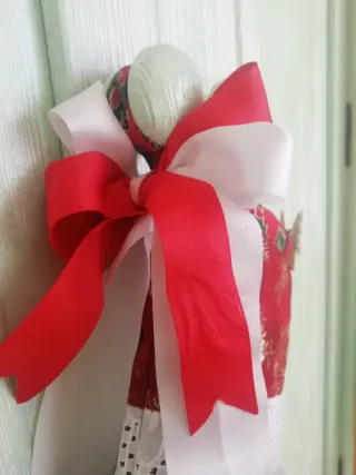 Bota Navideña Patchwork