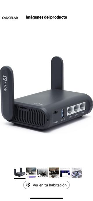 Gl.inet AX1800 Router WiFi 6