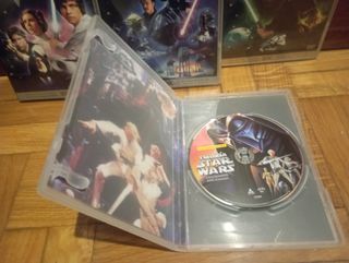 Trilogía Star Wars DVD Episodios IV V VI