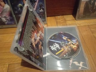Trilogía Star Wars DVD Episodios IV V VI