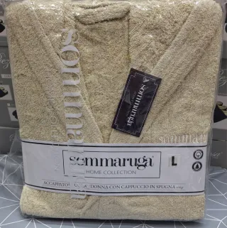Accappatoio Sommaruga spugna 400gr L beige