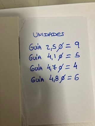 Fresas Avellanadores NUEVOS