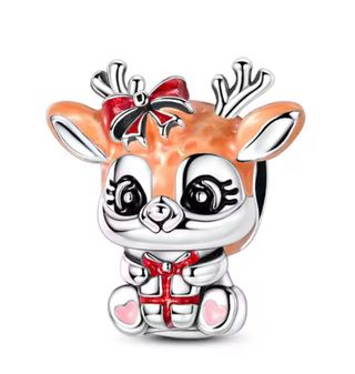 Charm Reno Pandora Naranja y Rojo