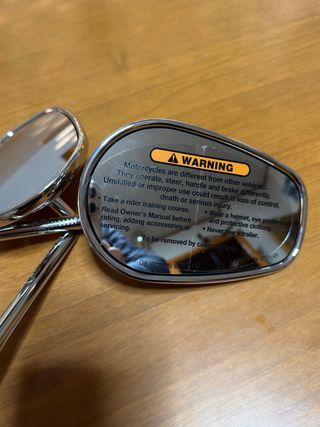Specchi Harley Davidson Cromati