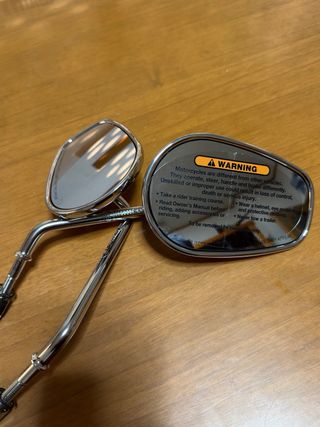 Specchi Harley Davidson Cromati