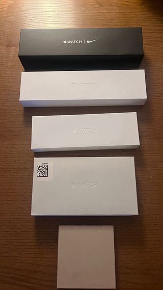 Cajas iPhone,  Watch, AirPods