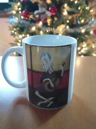 Taza cuadro El Guitarrista