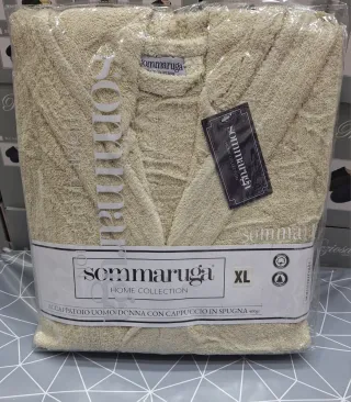 Accappatoio Sommaruga Spugna 400gr XL Beige
