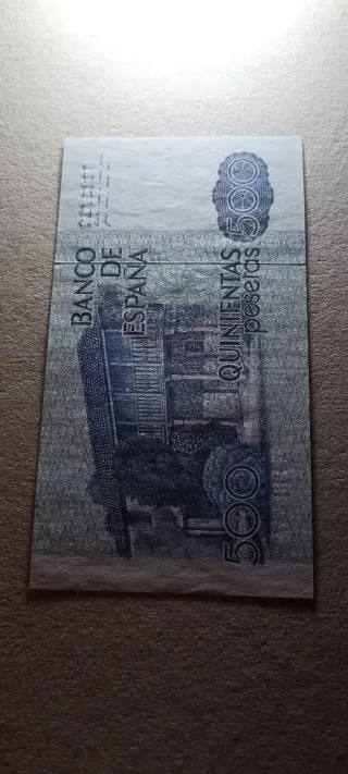 500 Pesetas 1979 sin serie
