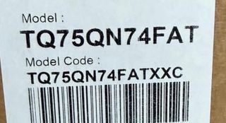 Samsung Neo QLED 75 TQ75QN74FATXXC año 2025.