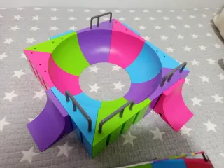 Pista de patinaje para dedos