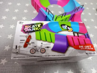 Pista de patinaje para dedos