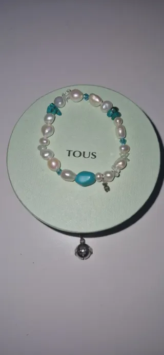 Pulsera Tous Perlas y Turquesas