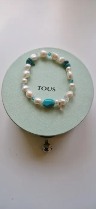 Pulsera Tous Perlas y Turquesas