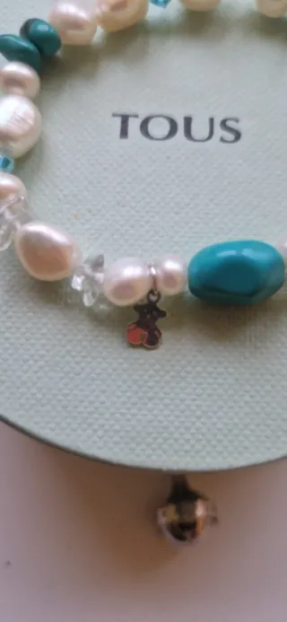 Pulsera Tous Perlas y Turquesas