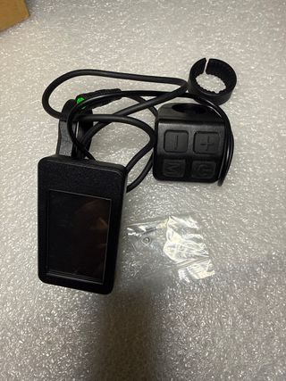 Pantalla y mando para bicicleta eléctrica
