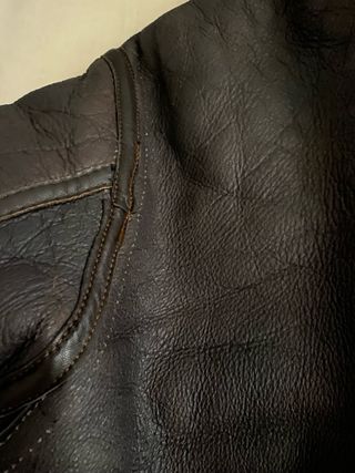 Cazadora Aviador Piel Marrón