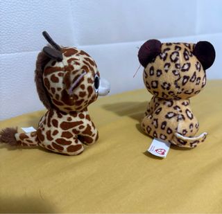 Ty Fleckles Leopardo e Giraffa McD