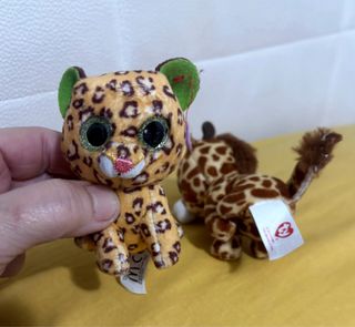 Ty Fleckles Leopardo e Giraffa McD