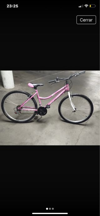 Bicicleta rosa
