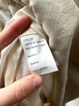 CAPPOTTO IN PELLICCIA VINTAGE! BEIGE MARRONE LUNGO SOPRATUTTO