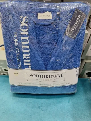 Accappatoio Sommaruga XXXL Blu Spugna 400gr