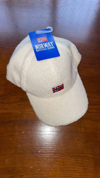 Cappellino Norway Nautical School Bianco