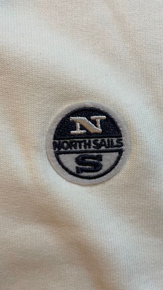 Felpa North Sails bianca