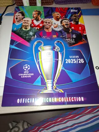 OFERTON!!! Álbum Champions League 25-26+236 cromos