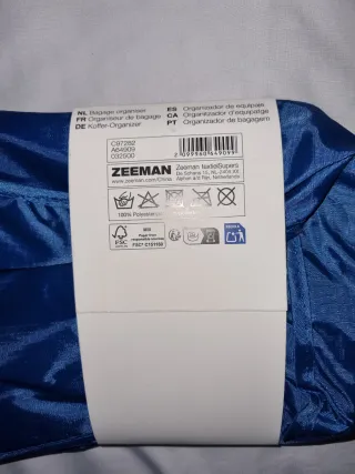 Set Organizadores Equipaje Azul