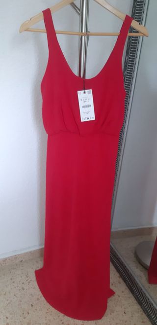 Vestido midi-largo nuevo sin estrenar con etiqueta