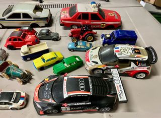 Lote coches de juguete antiguos