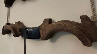 Juego dos Yugos antiguos madera y metal